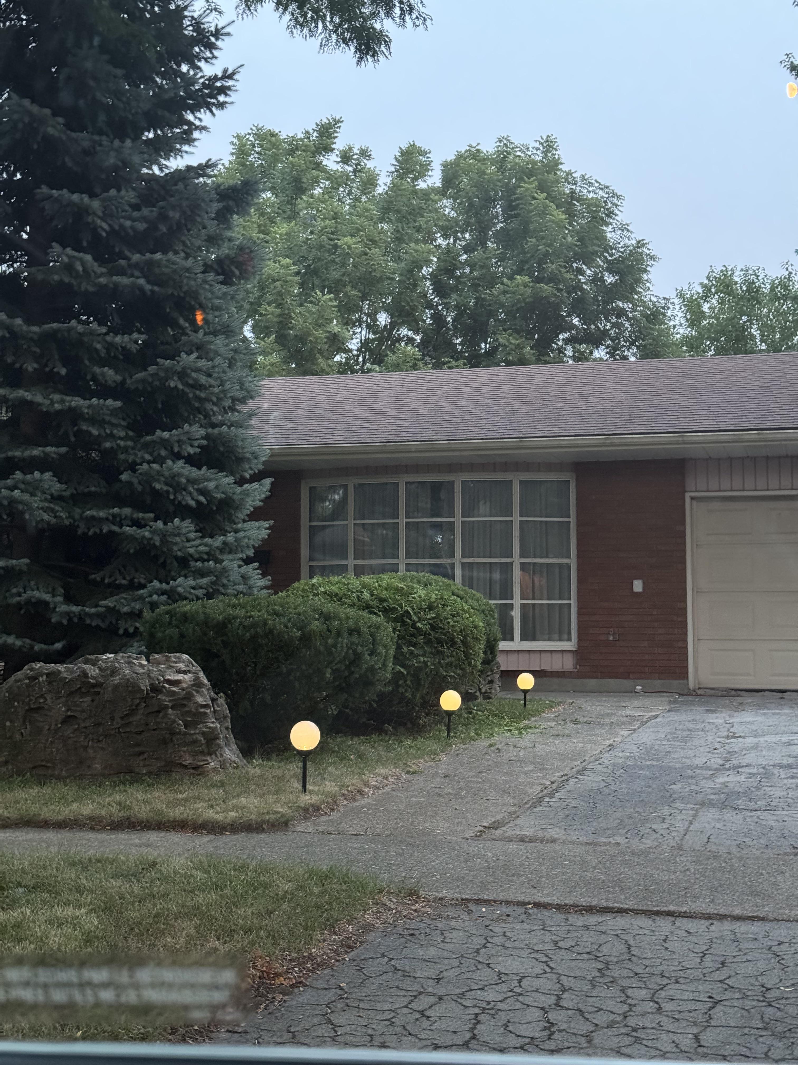 Original house before painting