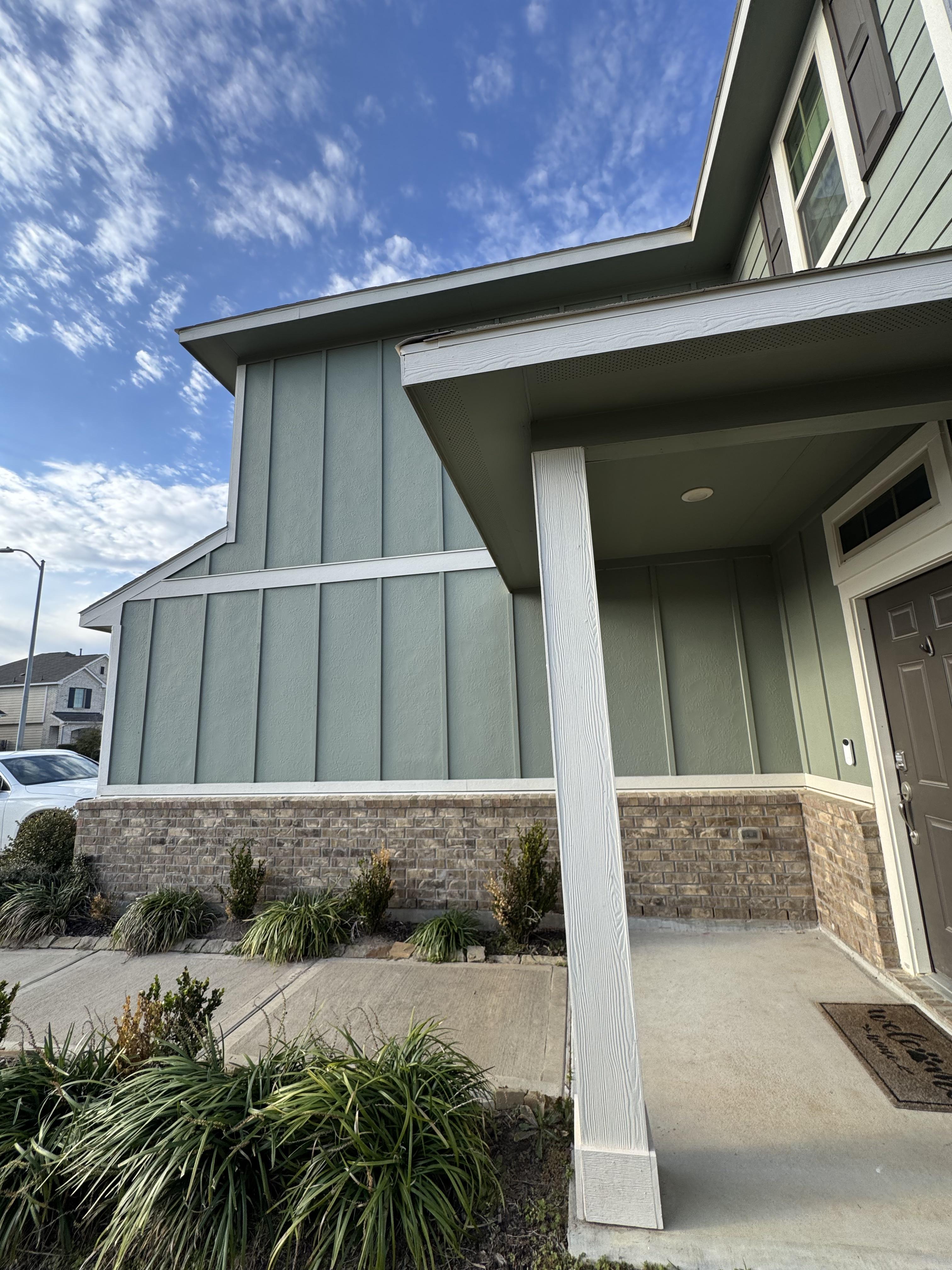 Original house before painting